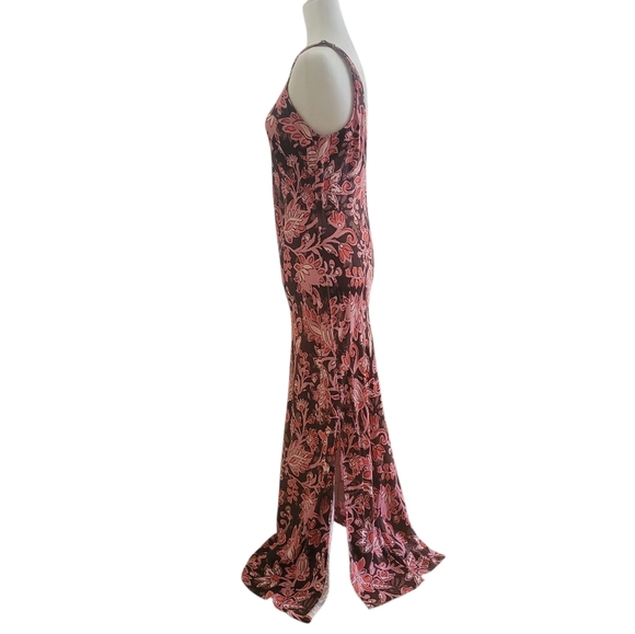 Loft Floral Slip Dress - Picture 2 of 8